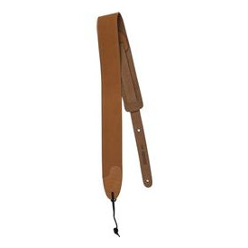 FENDER 2 1/2 F SUEDE EL GUITAR STRAP TAN