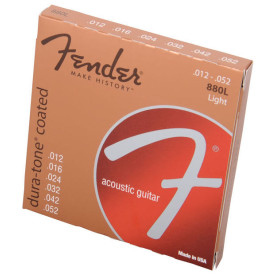 FENDER 880L DURA-TONNE COATED 80/20 ACOUSTIC GUITAR STRING