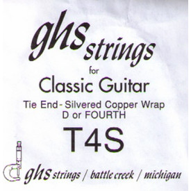 GHS STRINGS T4S SINGLE STRING CLASSIC
