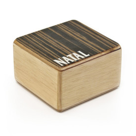 NATAL DRUMS WSK-SQ-E WOOD SHAKER SQUARE EBONY