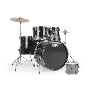NATAL DRUMS DNA US FUSION DRUM KIT SILVER HARDWARE PACK