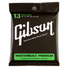 Gibson SAG-MB13 MASTERBUILT PHOSPHOR BRONZE .013-.056