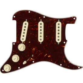 FENDER PRE-WIRED STRAT PICKGUARD TEX-MEX SSS TORTOISE SHELL
