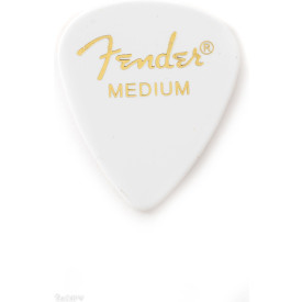 Fender 351 CLASSIC CELLULOID WHITE MEDIUM 098-0351-380