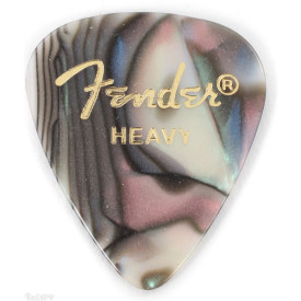 Fender 351 Premium Celluloid (12) - Abalone Heavy