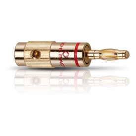 OEHLBACH 3001 BANANA B1 max. 10mm gold - 4 pc