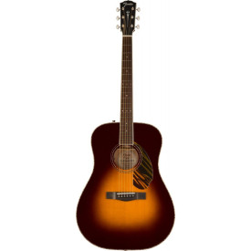 FENDER PD-220E DREADNOUGHT WITH CASE 3-COLOR VINTAGE SUNBURST