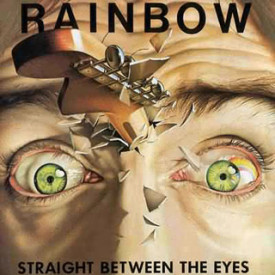RAINBOW - STRAIGHT BETWEEN THE EYES, 1982, USA, EX/EX