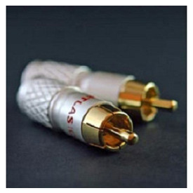 Atlas RCA Plug 8.5 mm Cross Hatch Design