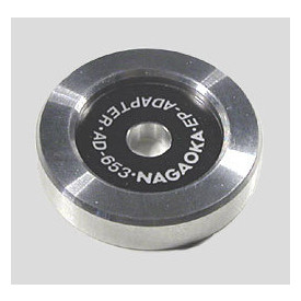 Nagaoka AE Adaptor 45RPM Alluminium art 3031