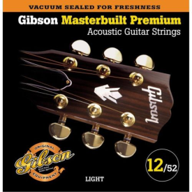 Gibson SAG-MB12 MASTERBUILT PHOSPHOR BRONZE .012-.052