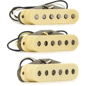 FENDER PURE VINTAGE '73 STRATOCASTER PICKUP SET AGED WHITE