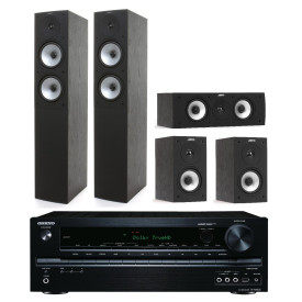 Jamo S 526 HCS (Black) и ресивер Onkyo TX-NR535