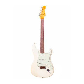 FENDER CUSTOM SHOP LIMITED EDITION '62/'63 STRATOCASTER JOURNEYMAN RELIC RW AGED OLYMPIC WHITE