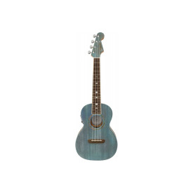 FENDER DHANI HARRISON UKULELE WN TURQUOISE
