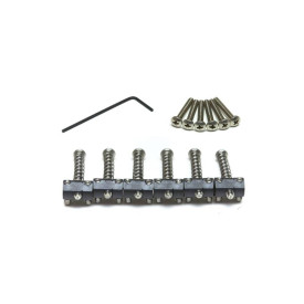 GRAPH TECH PS-8166-00 String Saver Saddle Barrel I.O.S. 6-Pce Tele Style (6 Pcs)