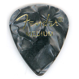 Fender 351 PREMIUM CELLULOID BLACK MOTO MEDIUM 098-0351-843