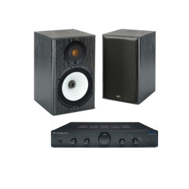Cambridge Audio Topaz AM5 + Monitor Audio MR1 Black