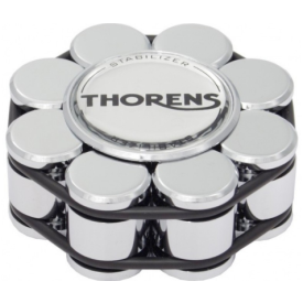 Thorens Stabilizer Chrome in Wooden Box