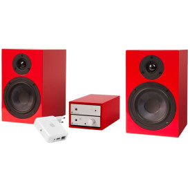 Pro-Ject Set HiFi AirPlay Silver-Red
