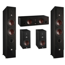 DALI Ikon 6 MK II set 5.0 black high gloss