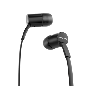 SOL REPUBLIC-Jax Black-Single Button