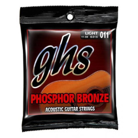 GHS STRINGS PHOSPHOR BRONZE 12-STR SET