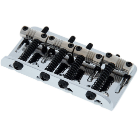 FENDER AMERICAN DELUXE 4-STRING BASS BRIDGE ASSEMBLY CHROME