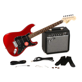 SQUIER by FENDER STRAT PACK HSS CANDY APPLE RED