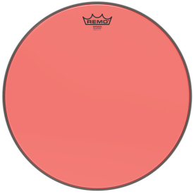REMO EMPEROR 16" COLORTONE RED