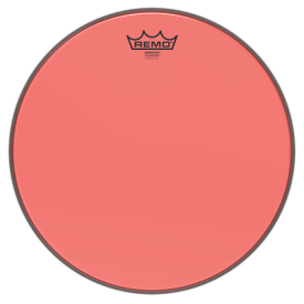 REMO EMPEROR 14" COLORTONE RED