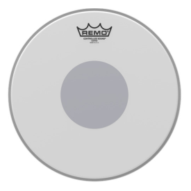 REMO CONTROLLED SOUND®, Coated, 12" Diameter, BLACK DOT™ On Bottom, Batter
