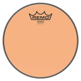 REMO EMPEROR 8" COLORTONE ORANGE