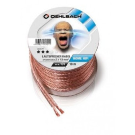 OEHLBACH Speaker Wire SP-15/3000 2x1,50mm clear spool, 30 м.