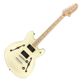 SQUIER by FENDER AFFINITY SERIES STARCASTER MAPLE FINGERBOARD OLYMPIC WHITE