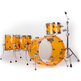 NATAL DRUMS ARCADIA ACRYLIC TRANSPARENT ORANGE
