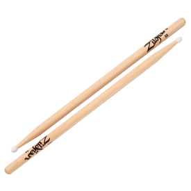 ZILDJIAN 5ANN NYLON NATURAL DRUMSTICKS