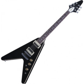 GIBSON 2016 T FLYING V PRO EBONY CHROME