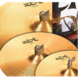 ZILDJIAN ZBT 3 STARTER 2009 BONUS BOX SET, Includes free 14" ZBT Crash