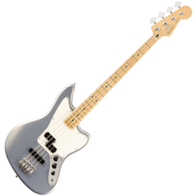 FENDER PLAYER JAGUAR BASS MAPLE FINGERBOARD SILVER