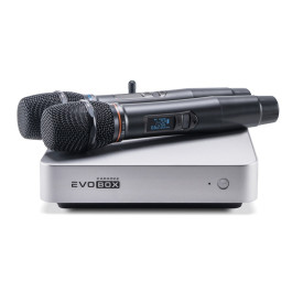 Караоке-система для дома EVOBOX Plus [Silver] + микрофон SE 201D