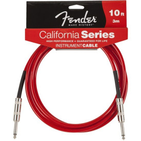 FENDER CALIFORNIA INSTRUMENT CABLE 10 CAR