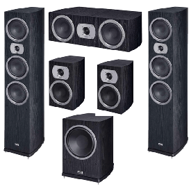 HECO Victa Prime 702 set 5.1 Black