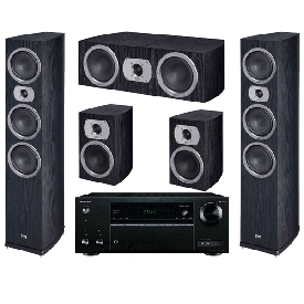 Onkyo TX-NR575Е + HECO Victa Prime 702 set 5.0 Black