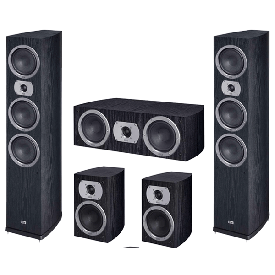 HECO Victa Prime 702 set 5.0 Black