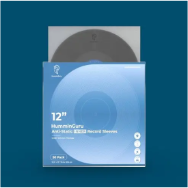HumminGuru 12" Anti-Static Inner Sleeves 50 Pack (HG08-4)