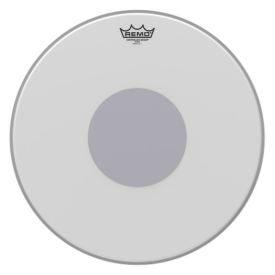 REMO CS 18" COATED BLACK DOT