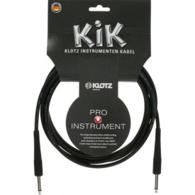 KLOTZ KIK INSTRUMENT CABLE BLACK 4.5 M