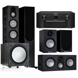 Marantz SR7015 + Monitor Audio Silver 300 (G7) set 5.1