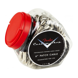 FENDER 6" BLACK CABLE CUSTOM SHOP